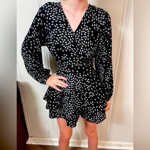 Long sleeve romper